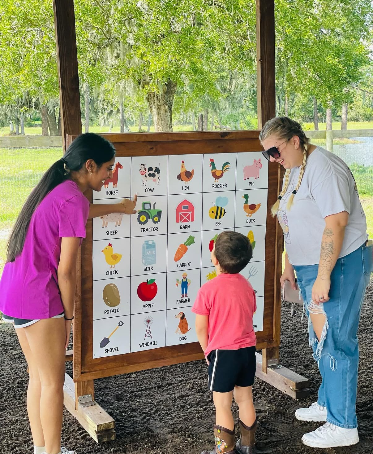 AIM educational farm activity